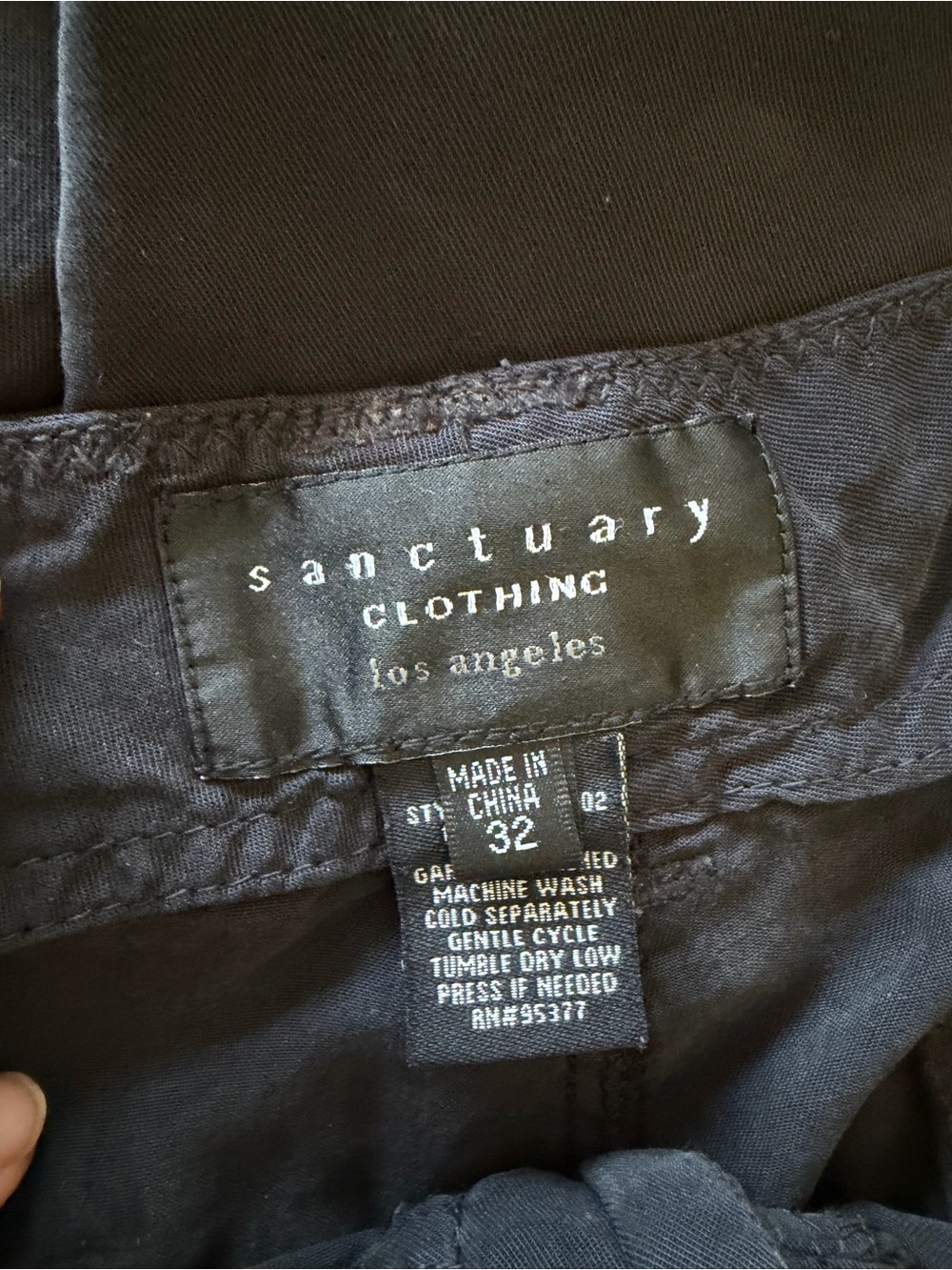 Sanctuary 100% Tencel Cargo Pants T-1 - Picture 7 of 7